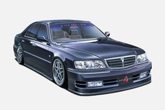Aoshima 1/24 NISSAN ANCELTION Y33 CIMA Plastic Model Kit