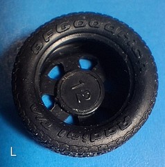 L BF GOODRICH RADIAL T/A TIRES – MODERN RADIALS – MODEL CAR KIT PARTS LOT