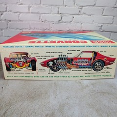 Vintage MPC 1968 Corvette Sting Ray 427 Hardtop 1/20 Partial Build