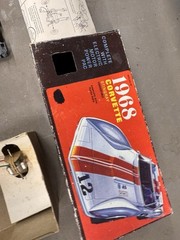Vintage Palmer Plastics Model Motorized 1968 Corvette Stingray Convertible M682