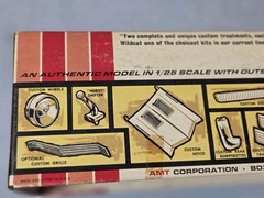 RARE ORG 1/25 AMT 1966 BUICK WILDCAT HARDTOP CUSTOMIZING KIT #6526-150 MIB 60s