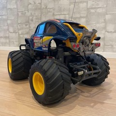 Tamiya Monster Beetle 1/14 RC Car Radio Control Buggy Blue Orange