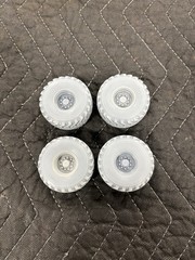 Resin Printed 1/25 1st Gen Monster Truck 48 Inch Terra Tires And Wheels Bigfoot