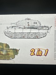 Dragon 1/35 6848-03 King Tiger Porche Turret W/Zimmerit Heavy Tank Model Kit