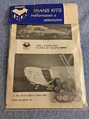 NOS VINTAGE EQUIPE TRON TRANS KIT TK32 ELABORATIONS 1/43 SCALE CAR ACCESSORIES