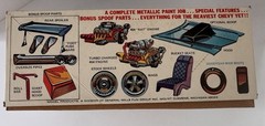 Rare! MPC ‘72 Chevy 454 1/25th Scale Model Kit No 1-7203-250 Open Box Bag Sealed