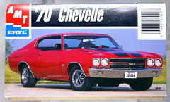 AMT/ERTL #8940 1:25 Scale 1970 Chevy Chevelle SS 454 Model Kit UNSEALED
