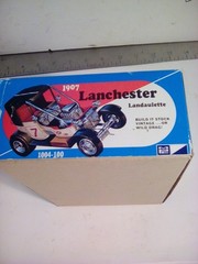 1 EA. MODEL PRODUCTS CORP 1004-100 EMPTY BOX FOR A 1907 LANCHESTER 1/32 SCALE