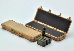 TomyTec Little Armory 1/12 LD004 MILITARY HARD CASE (2pcs) Model Kit