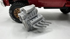 Wide Dual Supercharged engine Easy Build