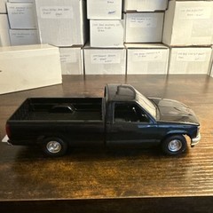 1988 Silverado C 1500 Saber Black 125 Scale Model Car