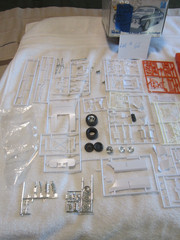 POLAR LIGHTS 70 MUSTANG FUNNY CAR JUNKYARD PARTS LOT #66
