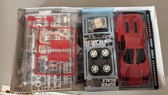 RARE Vintage “Cannonball Run” Ferrari 512BB model car kit!