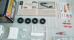 AMT TROPHY SERIES THE FIREBALL 500 BY GEORGE BARRIS 1/25 incomplete started