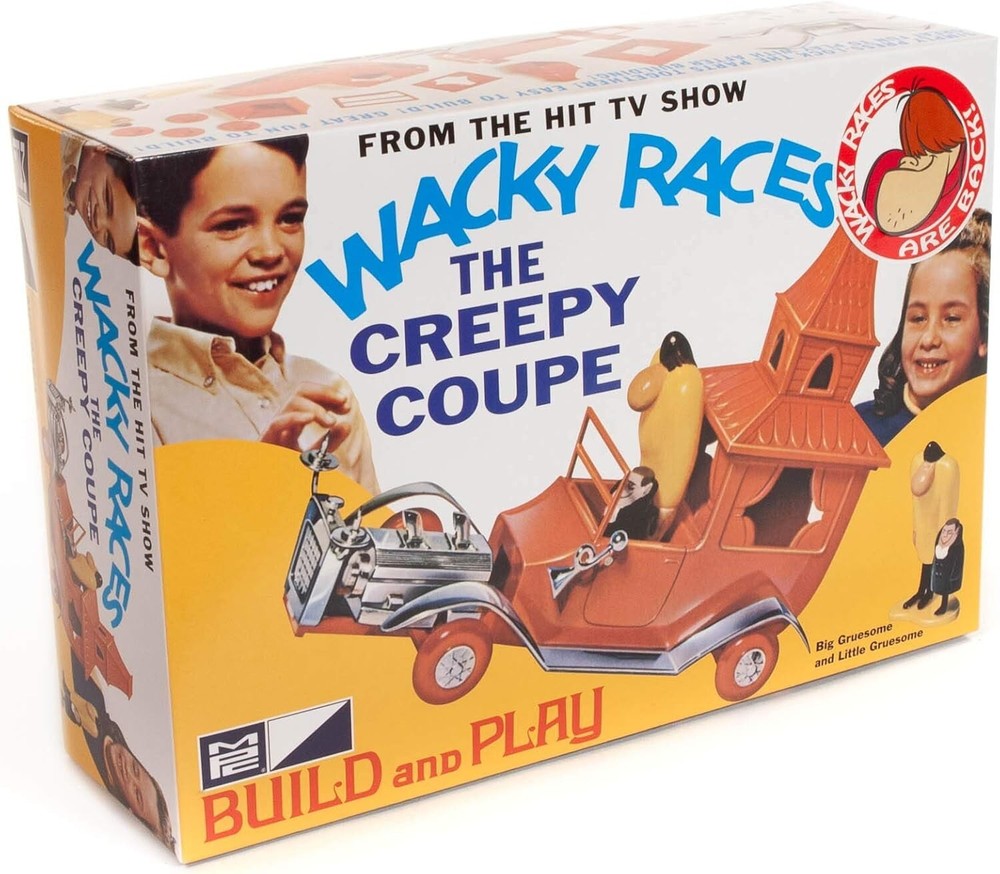 MPC Wacky Races The Creepy Coupe Car Model Kit – Snap Together MPC936/12