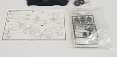 1:32 IMAI Batman Batmobile Model Kit 100% Complete In Molded Black New Shelf E3