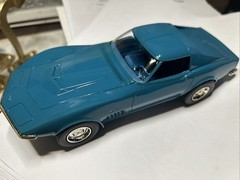 AMT ERTL 1/24 1970 Chevrolet Corvette LT-1 Promo Car Mulsanne Blue 6978 NIB!