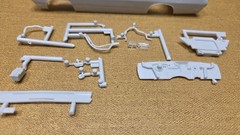 1971 Duster 340 BODY SHELL & ACCESSORIES 1/25 Scale AMT NEW Model Kit PARTS