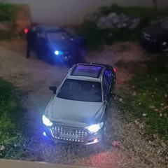 1/24or18 Universal Lighting kit police Model cars Modific Remote Control LED