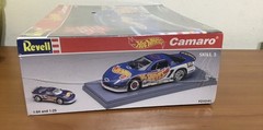 REVELL AVON HOT WHEELS CAMARO 1/64 SCALE MODEL WITH DISPLAY STAND SEALED