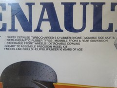 TAMIYA RENAULT RE20 TURBO 1/12 F1 MODEL KIT
