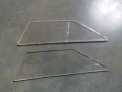 1965 Dodge Coronet original issue AMT Model car side glass