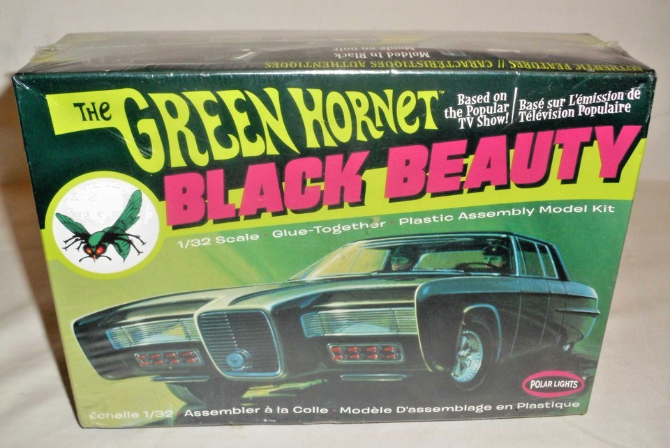 Polar Lights Green Hornet Black Beauty Car Model Kit 1/32 Scale Sealed FREESHIP