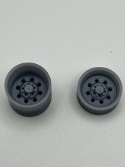 1/24 Resin “Weld” Style Drag Racing Model Car Wheels/Tires,1/25, 3D Print