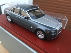 1/43 TSM , Rolls Royce silver ghost , coupe, 2009 met. silver/blue. mint !!!
