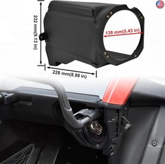 Under Dash Speaker Pods for RZR PRO XP 20-24, Dashboard Speaker Enclosure