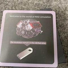 MAD RC Simulation V8 Engine Model Kit Assembly Set for Model Car