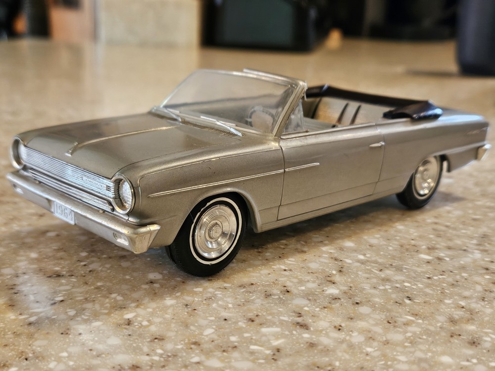 1964 Jo-Han Rambler American Silver With 2 Tone Seats Conv. Dealer Promo AMC