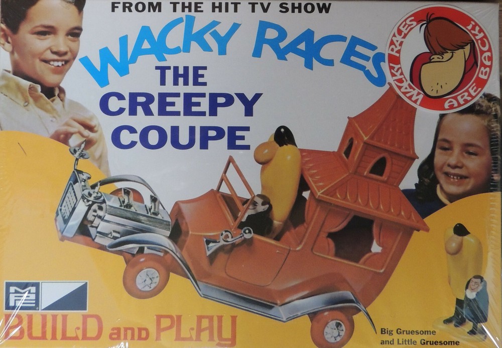 WACKY RACERS THE CREEPY COUPE MPC PRESS-LOCK PLASTIC MODEL CAR KIT