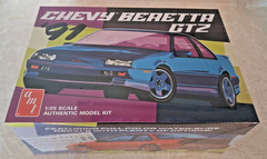 AMT 1991 CHEVY BERETTA GTZ NIB SEALED 1/25 SCALE MODEL NEW IN BOX AMT 1531