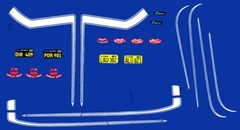#1969 Camaro ZL Special Sport Stripes 1/24th – 1/25th Scale Decals