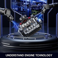 Mini V8 Engine Kits That Runs, Build Your Own Visible Car Motor, Physical Scienc