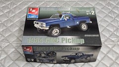Vintage AMT ERTL 1984 GMC Square Body 1/25 Scale Model Kit – Open Box (2004)