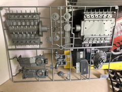 POCHER 1:8 1984 FERRARI TESTAROSSA ENGINE MODEL KIT ART. KM/51 NEW