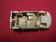 Vintage 1965 Hawk 1/32 Scale Chaparral ll Model Kit built open box Slot Car body