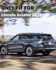 Snailfly Fit for Lincoln Aviator 2019-2025 Silver Lockable Roof Rack Cross Bars