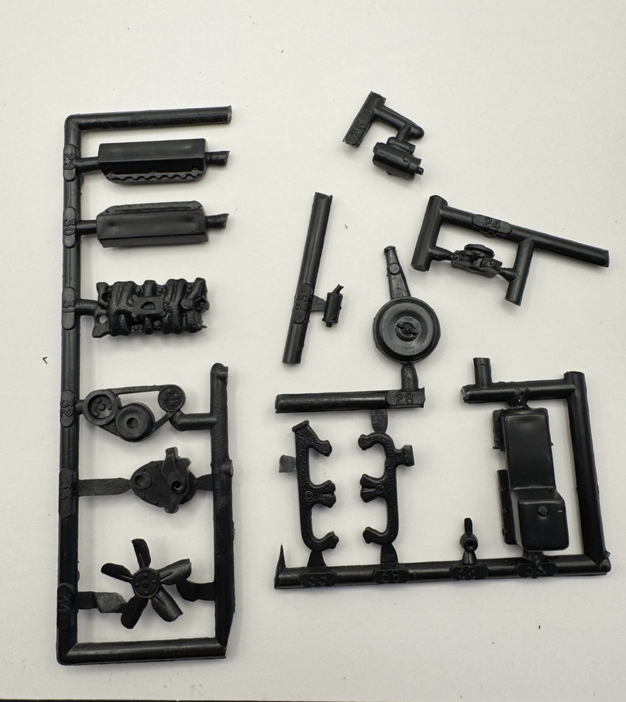 AMT 1142 Chevy Nova SS Pro Stocker Parts Kit Bash Stock Engine Assembly Parts