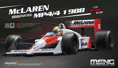 GSI Creos Meng Model 1/24 McLaren MP4/4 1988 Plastic Model Kit MCS007