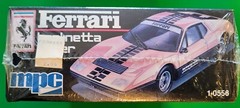 Vntg MPG FERRARI Berlinetta Boxer Yellow Black 1/24 Scale Model Kit 10556 SEALED