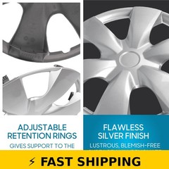 BDK 15 Inch OEM Design Hubcaps – Durable & Easy Install