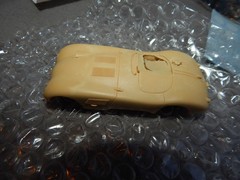 Vintage Provence Moulage Jaguar C-1 LM 53 Resin Model Kit 1/43? Estate Find