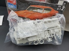 🔥😎1969 CHEVROLET CHEVELLE SS MODEL KIT AMT ERTL 1/25 SCALE Kit # 31792-1HD🔥😎