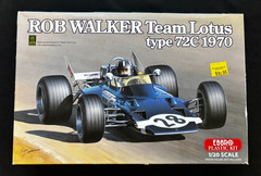 Ebbro 1/20 Rob Walker Team Lotus Type 72C 1970 F1 Race Car 20002 – NEW