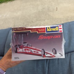 Vintage Revell Snap On Top Fuel Dragster Doug Herbert Plastic Model Kit sealed