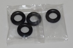 AMT 1972 NOVA SS PRO-STOCK #1142M/12 ⭐PARTS⭐RUBBER TIRE PACKAGE 1:25