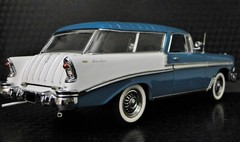Chevrolet 55Chevy57 Nomad Vintage Custom Built Metal Model Car1955Wagon1957